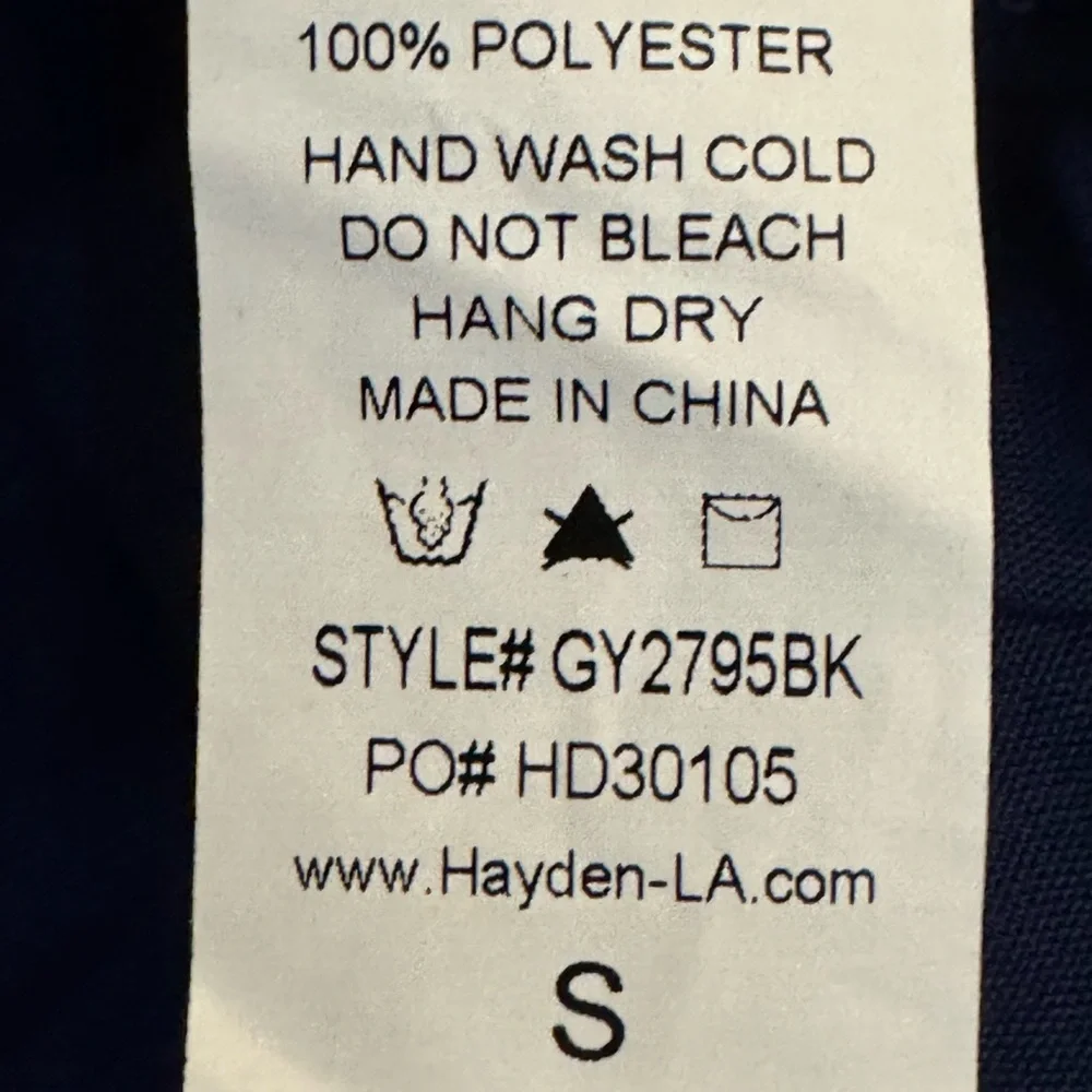 Hayden charming navy